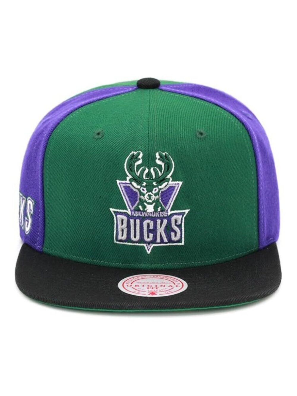 Mitchell & Ness NBA On the Block Bucks Snapback